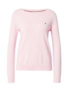 TOMMY HILFIGER Pullover 'CO JERSEY STITCH BOAT-NK SWEATER'  pink