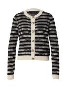 VERO MODA Cardigan 'CMCharlot'  beige / sort