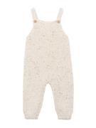 MANGO KIDS Overalls 'Augustap'  creme / mørkebrun