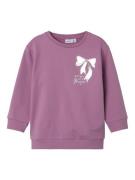 NAME IT Sweatshirt  eosin / hvid