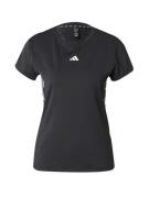 ADIDAS PERFORMANCE Funktionsbluse  sort / hvid