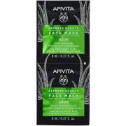 APIVITA Express Beauty Moisturizing & Refreshing Face Mask with A
