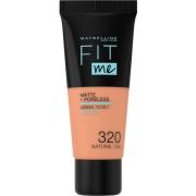 Maybelline New York Fit Me Matte + Poreless Foundation 320 Natura