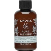 APIVITA Pure Jasmine  Travel Size Shower Gel with Essential Oils