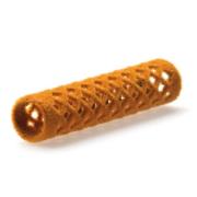 Bravehead Flock Curlers 12 stk. Orange 13 mm