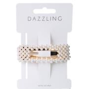 Dazzling Hår Barette Pearls Straight