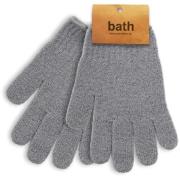 Palmetten Massagehandske 2-pack Lysegrå Light Grey