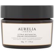 Aurelia London Citrus Botanical Cream Deodorant 50 g