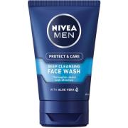NIVEA For Men Protect & Care Cleansing Face Wash
