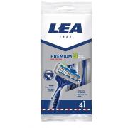 LEA Men Premium 3 Blade Disposable Razor