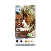 Depend Striber Brunt-Lysebrunt Hår