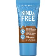 Rimmel Kind & Free Kind&Free skin tint 504 Deep mocha