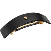 Balmain Cellulose Acetate Barrette Pour Cheveux Black