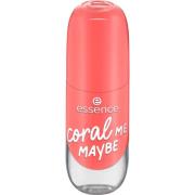 essence gel nail colour 52 coral ME MAYBE
