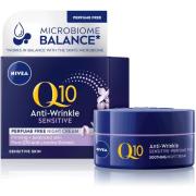 NIVEA Q10 Nattkräm Q10 Sensitive Perfume Free Night Cream 50 ml