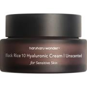 Haruharu Wonder Black Rice 13 Hyaluronic Cream Unscented 50 ml