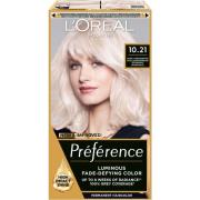 Loreal Paris Préférence Permanent Haircolor 10,21 Stockholm