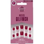 Elegant Touch Petite Nails Cherry Wine