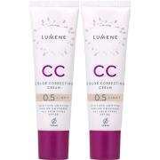 Lumene Bundle CC Color Correcting Cream SPF20 Light x 2