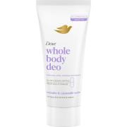 Dove Whole Body Deodorant Lavender & Chamomile Deodorant Cream 75