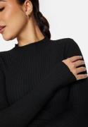 ONLY Emma L/S High Neck Top Black XS