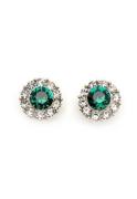 LILY AND ROSE Miss Sofia Earrings Emerald One size
