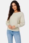 ONLY Adaline Life L/S Short Pullover Knit Pumice Stone XS