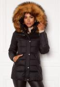 ROCKANDBLUE Beam Mid Coat Black/Beige 34