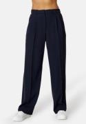 BUBBLEROOM Denice wide suit pants Dark blue 46