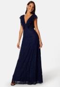 Bubbleroom Occasion Yveine Lace Gown Dark blue 42