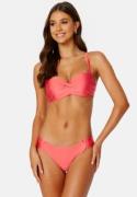 BUBBLEROOM Mila Twisted Bikini Top Coral 80B