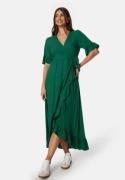 Happy Holly Emmie Viscose Maxi Dress Emerald green 36/38