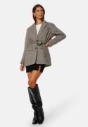 BUBBLEROOM Honor Wool Blend Blazer Brown 46