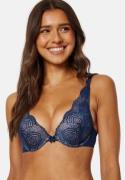 Wonderbra Glamour Triangle Bra Blue Navy 80E