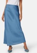 VILA Viellette high waist long skirt Coronet Blue 36