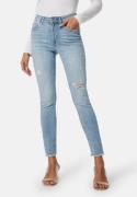 ONLY Onlblush Mid Skinny Ankle Denim Light Medium Blue De XL/30