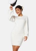 BUBBLEROOM Balloon Sleeve Short Dress White XL