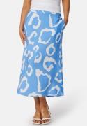 Object Collectors Item Objjacira Mid Waist Skirt Blue/White 44