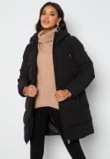 ONLY Dolly Long Puffer Coat Black L