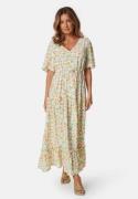 Object Collectors Item Objlorena New S/S LONG DRESS  Sandshell Aop:flower 34