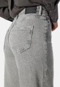 VERO MODA Vmtessa Hr Wide Jeans Rhines Medium Grey Denim/Rhinestone 26/32