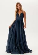 Christian Koehlert Sparkling Evening Dress With T Glitter Twilight Blue 40