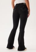 True Religion Joey Flare Ponte Black 27