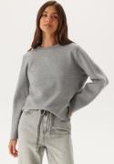 Object Collectors Item Objreynard Square Sleeve O-nec Light Grey Melange Detail:col L