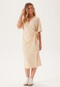 Happy Holly Soft Kimono Sleeve Dress Light beige 40/42