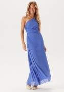 FOREVER NEW Mirabelle Pleated Asymm Maxi Dress Cornflower Blue 44(UK16)