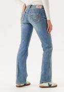 True Religion Becca Mid Rise Boot Cut Big T Crushed Lily 26