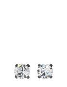 Original Crystal Earstuds Hematite Color Accessories Jewellery Earrings Studs Silver Pilgrim