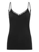 Pckate Lace Singlet Jrs Noos Top Black Pieces