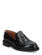 Shoes Loafers Flade Sko Black Billi Bi